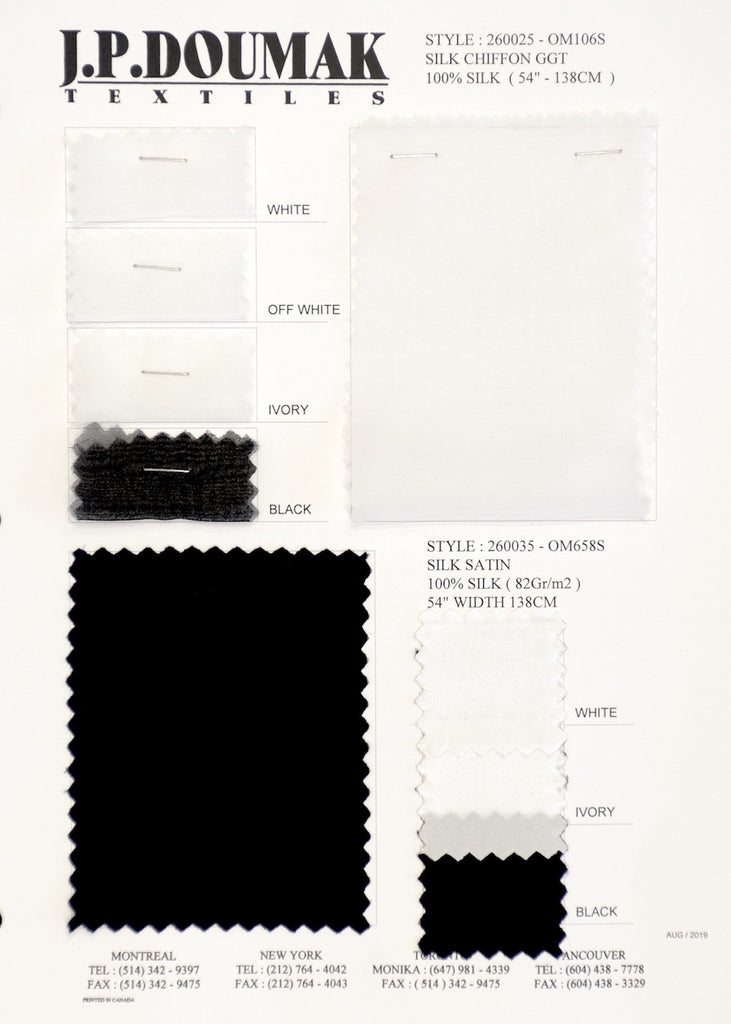 260025 OM106S SILK CHIFFON