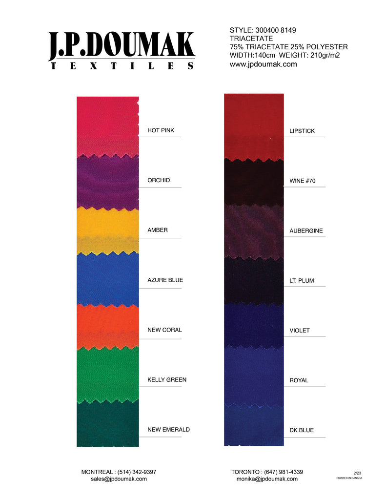 300400 8149 TRIACETATE